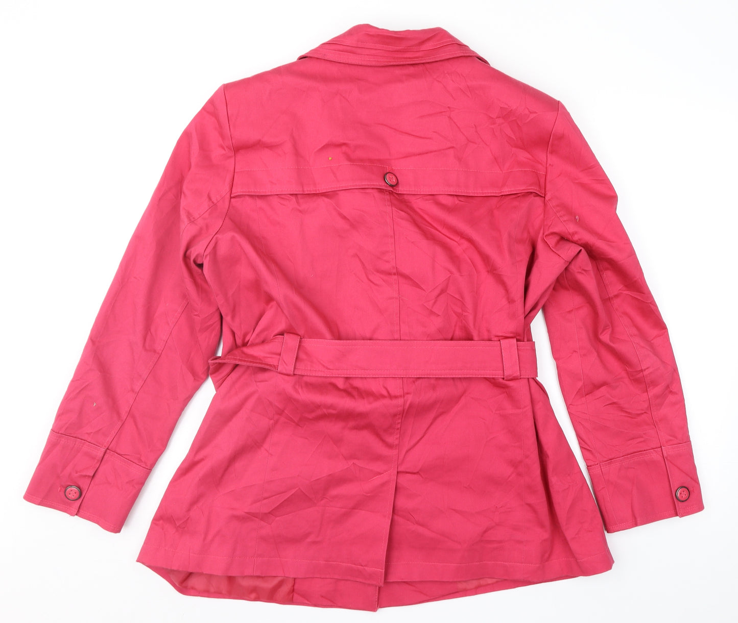 Bonmarché Womens Pink   Jacket Coat Size 18