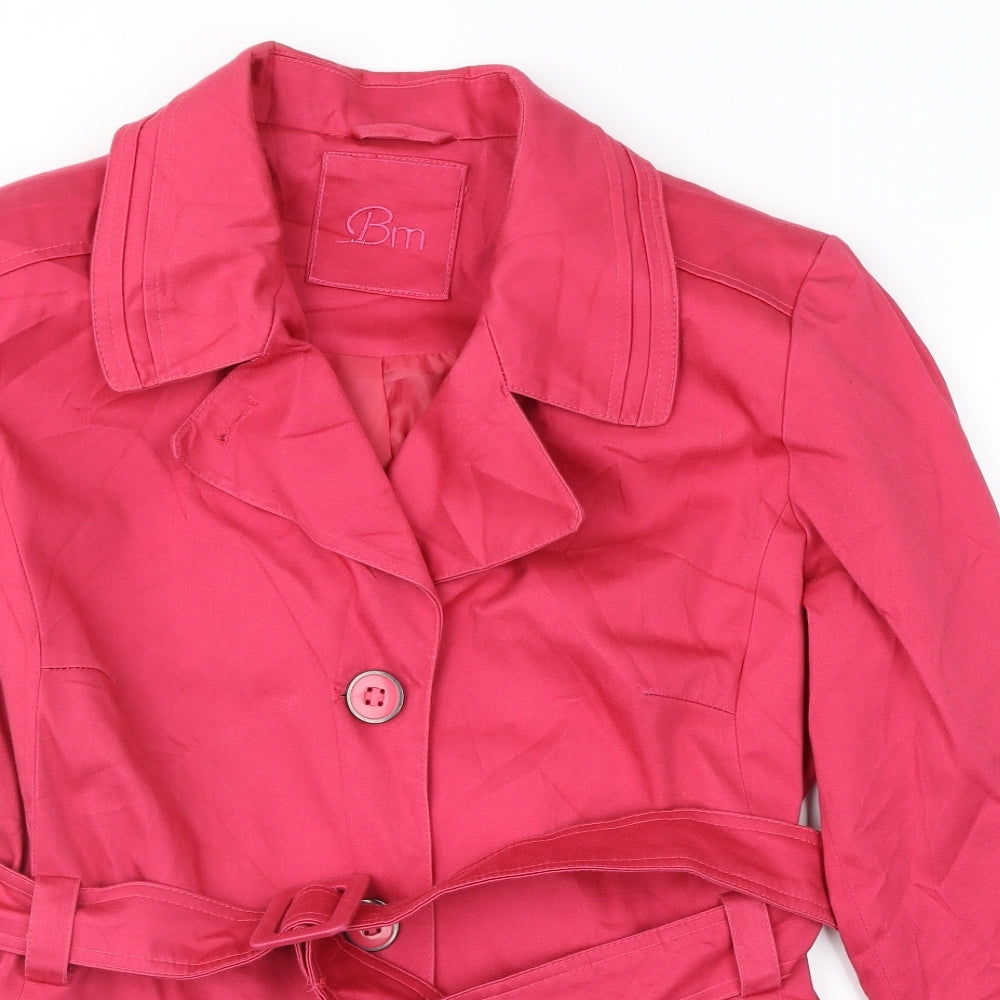 Bonmarché Womens Pink   Jacket Coat Size 18