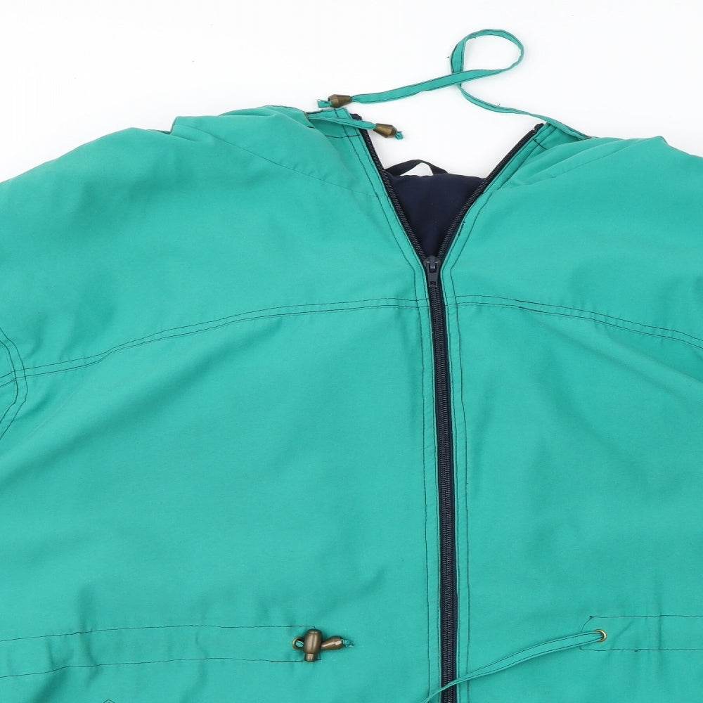 essence Womens Green   Anorak Coat Size 26