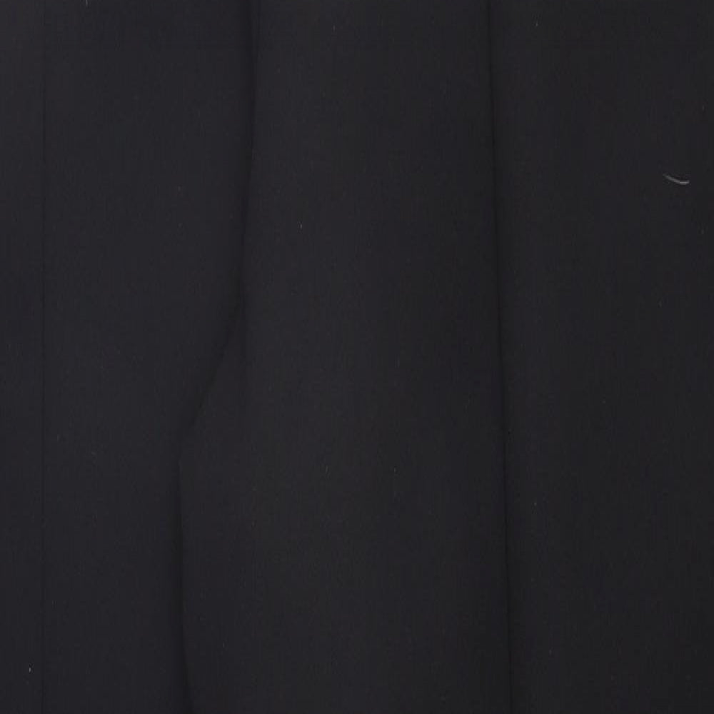 Missguided Womens Black   Trousers  Size 16 L30 in