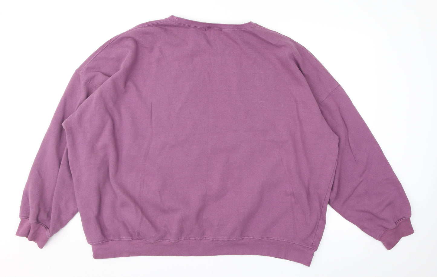 Missguided Womens Purple   Pullover Sweatshirt Size 18