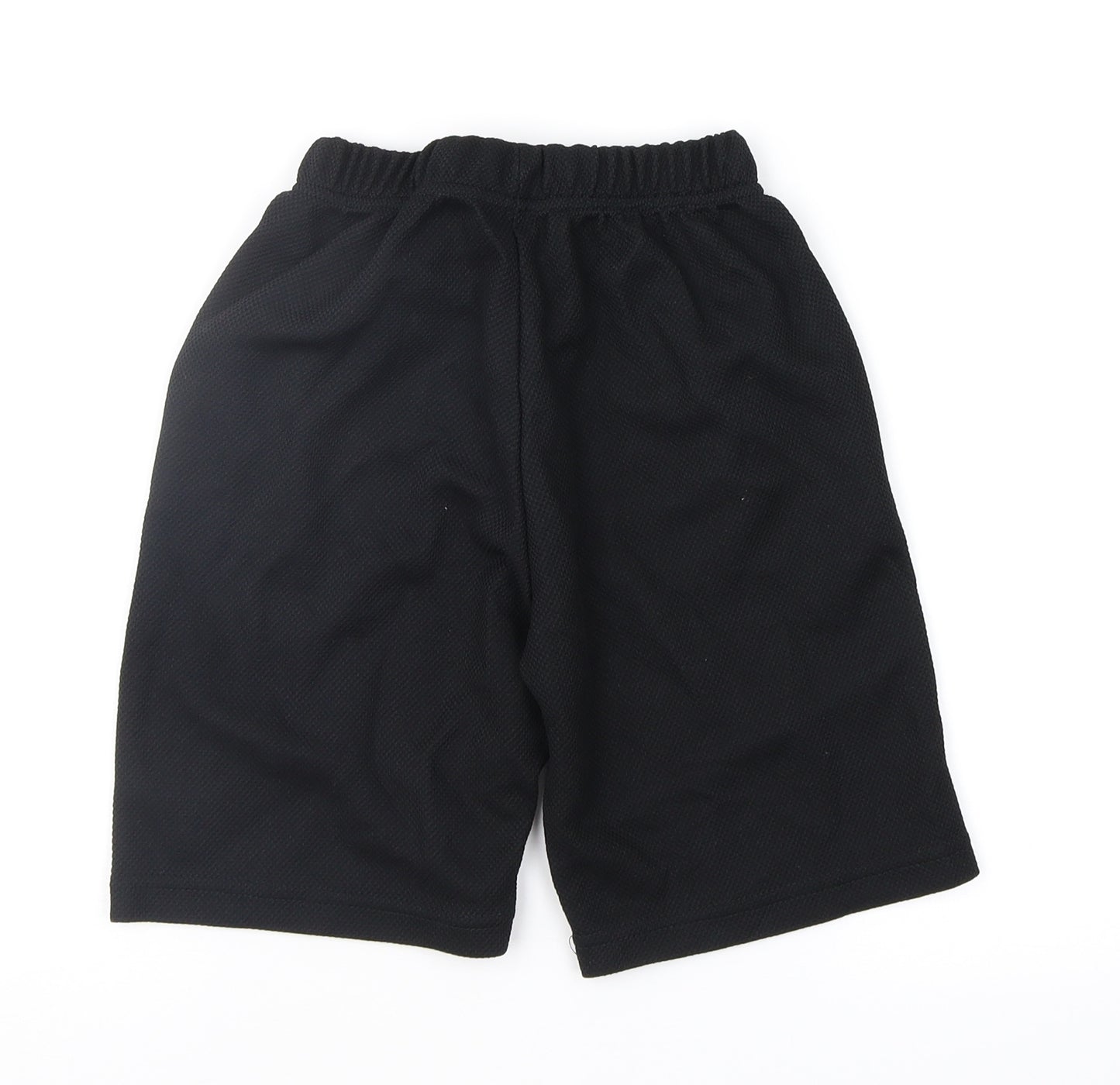 Nike Boys Black Geometric  Sweat Shorts Size 8 Years