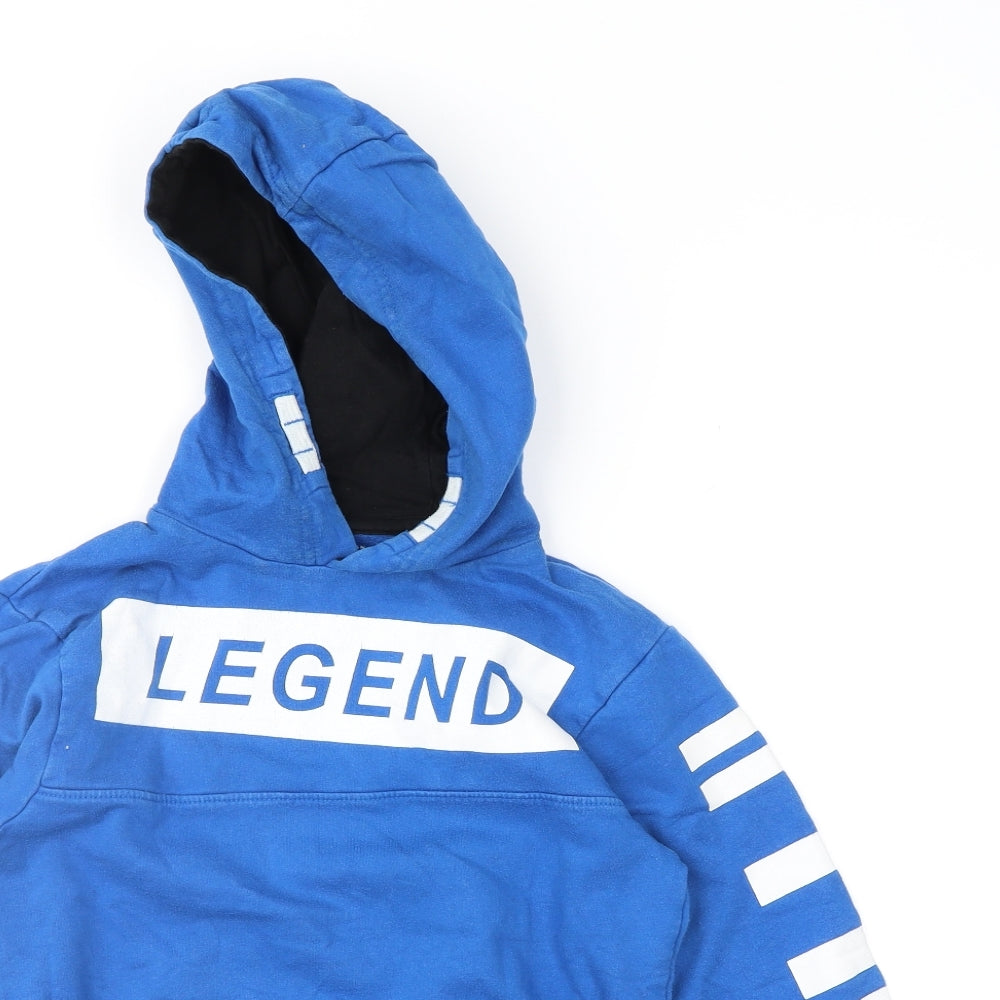 Urban outlaws Boys Blue   Pullover Hoodie Size 9-10 Years