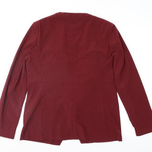 Marks and Spencer Womens Red   Jacket  Size 12