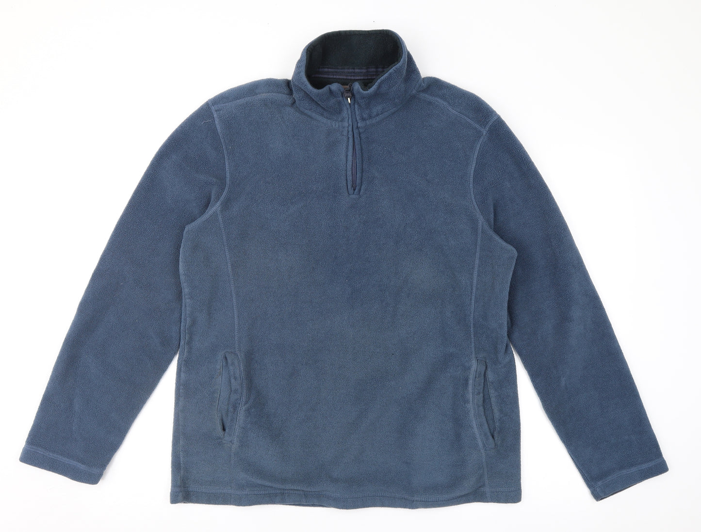 TU Womens Blue  Fleece Jacket  Size L