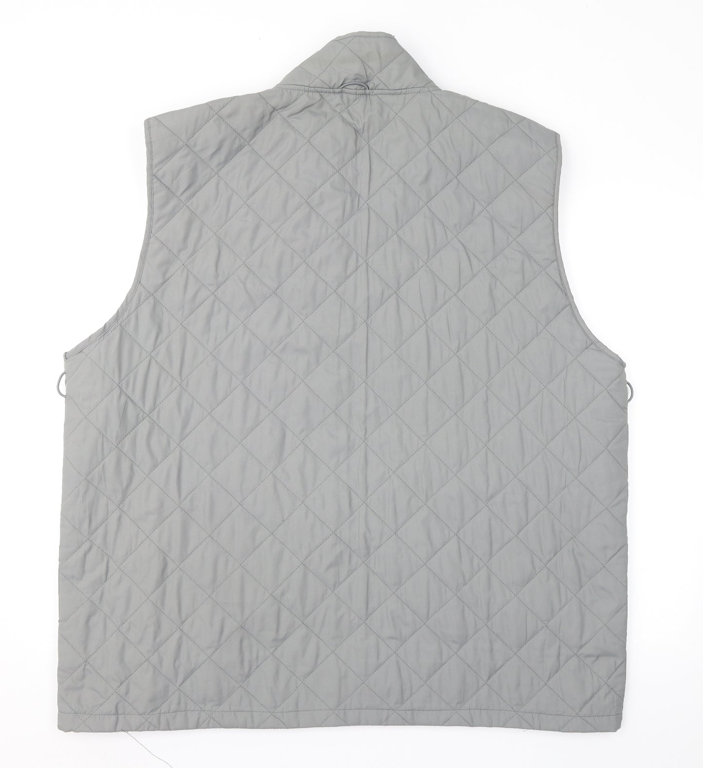 Cotton Traders Womens Grey   Quilted Waistcoat Size 3XL