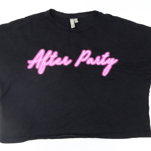 ASOS Womens Black   Basic T-Shirt Size 8