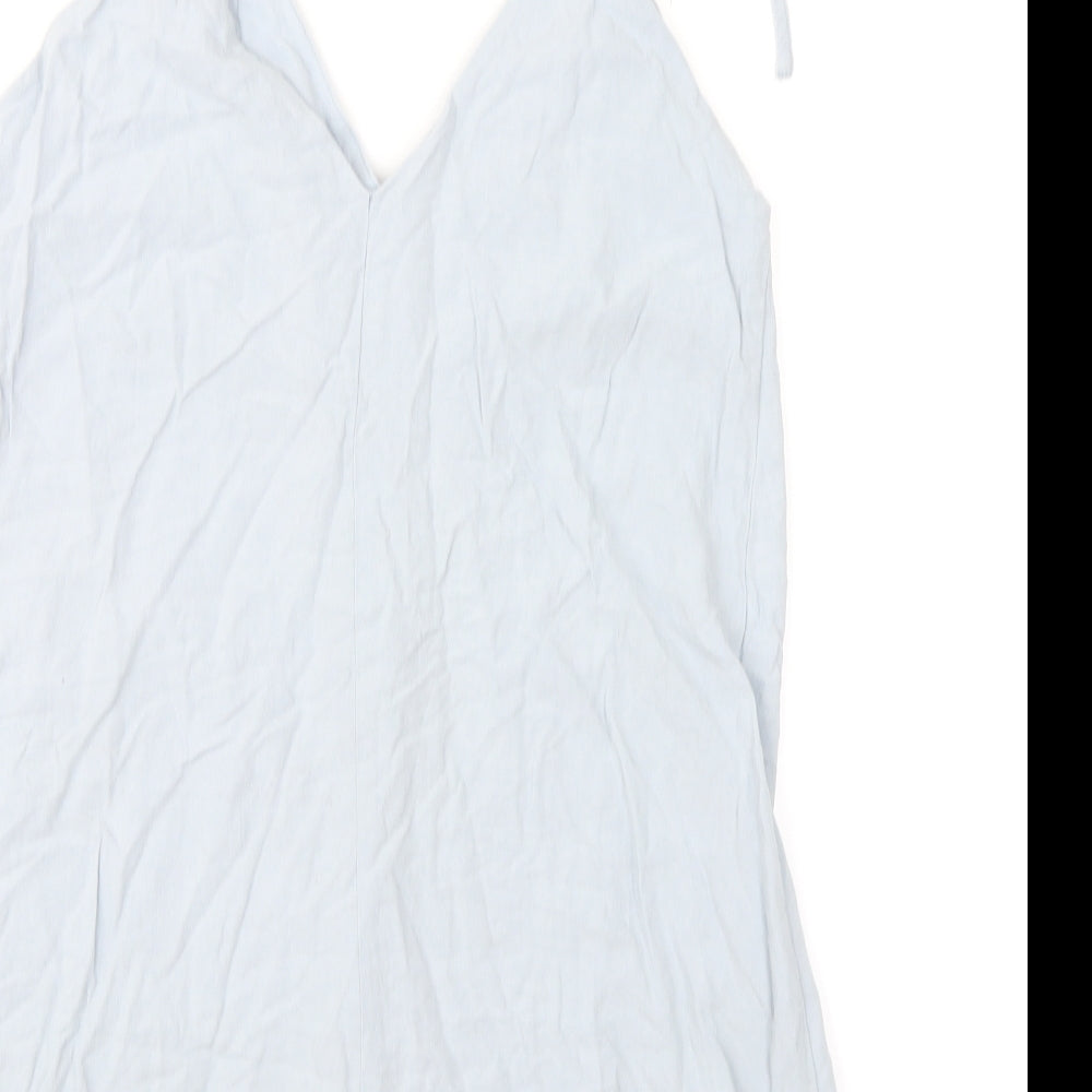 Topshop Womens Blue   Slip Dress  Size 10