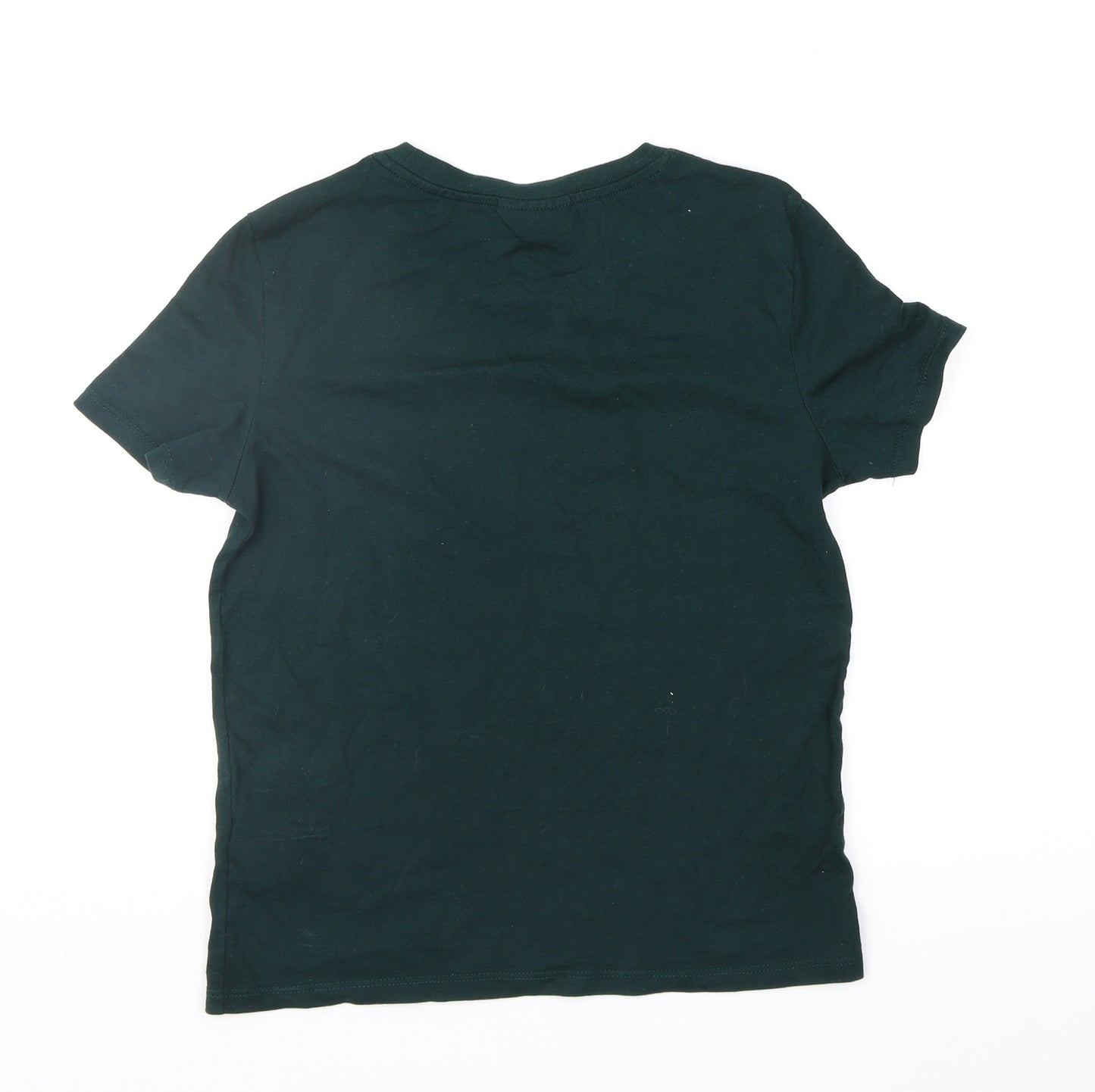 Topshop Womens Green   Basic T-Shirt Size 6