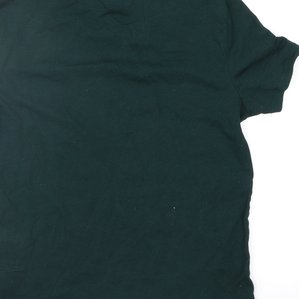 Topshop Womens Green   Basic T-Shirt Size 6