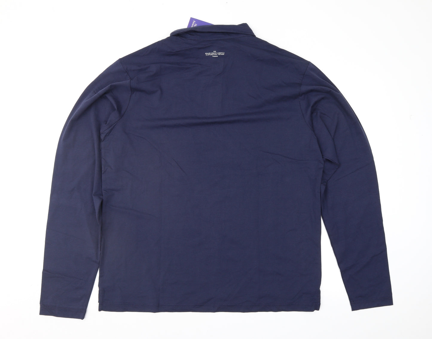 Holland America Line Mens Blue    Polo Size L