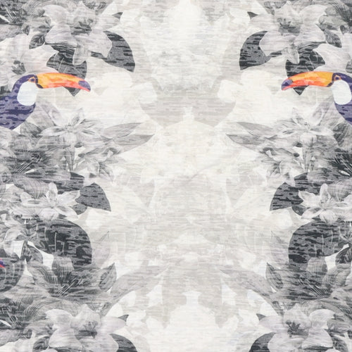 NEXT Womens Grey Floral  Basic T-Shirt Size 18