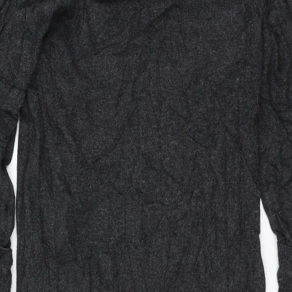 Warehouse Womens Grey  Knit Jumper Dress  Size 12