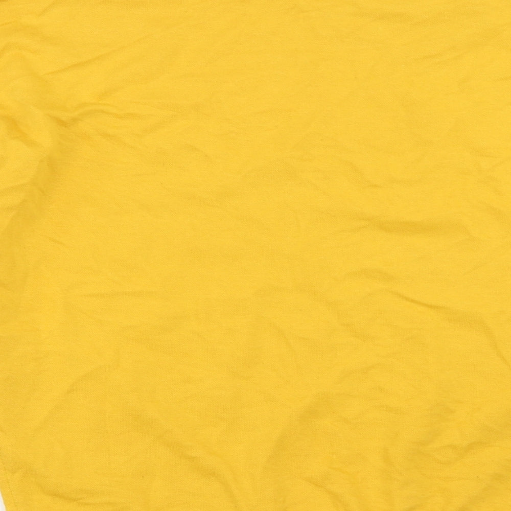 New Look Womens Yellow   Pullover Sweatshirt Size 8  - Sunshine on my Mind