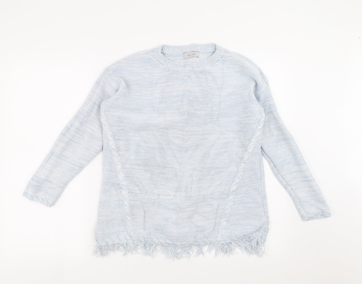 Marks and Spencer Womens Blue  Knit Pullover Jumper Size 10