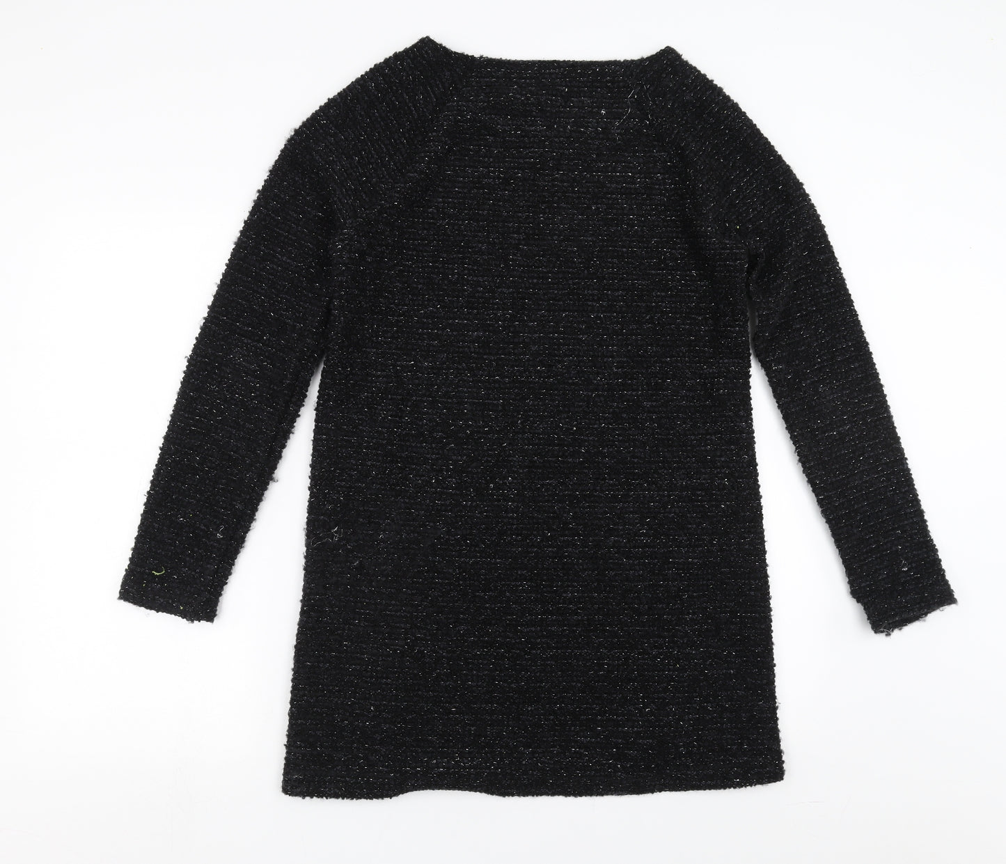 NEXT Womens Black  Knit Pullover Jumper Size 10