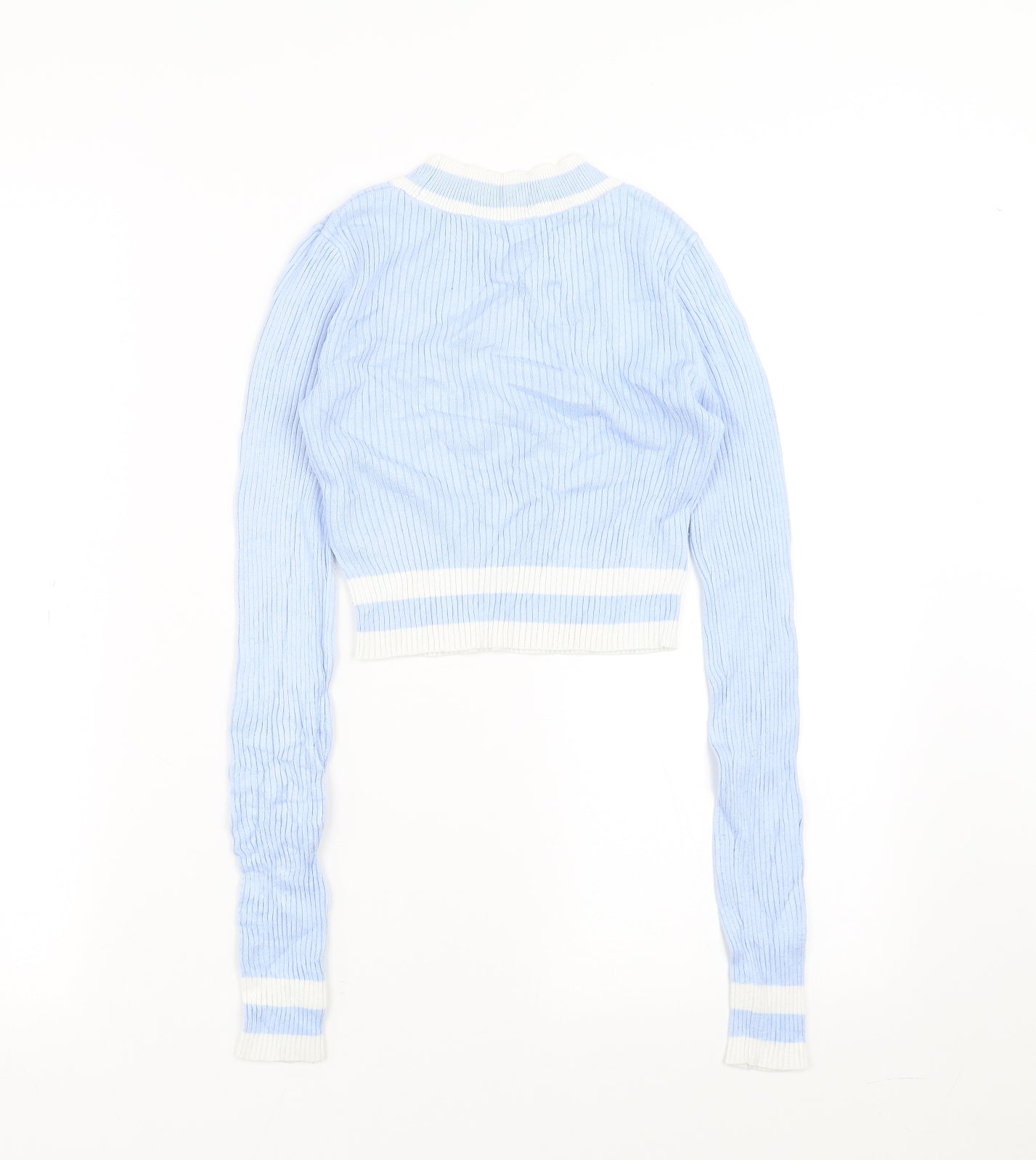 Divided by H&M Womens Blue   Pullover Jumper Size XS  - cropped