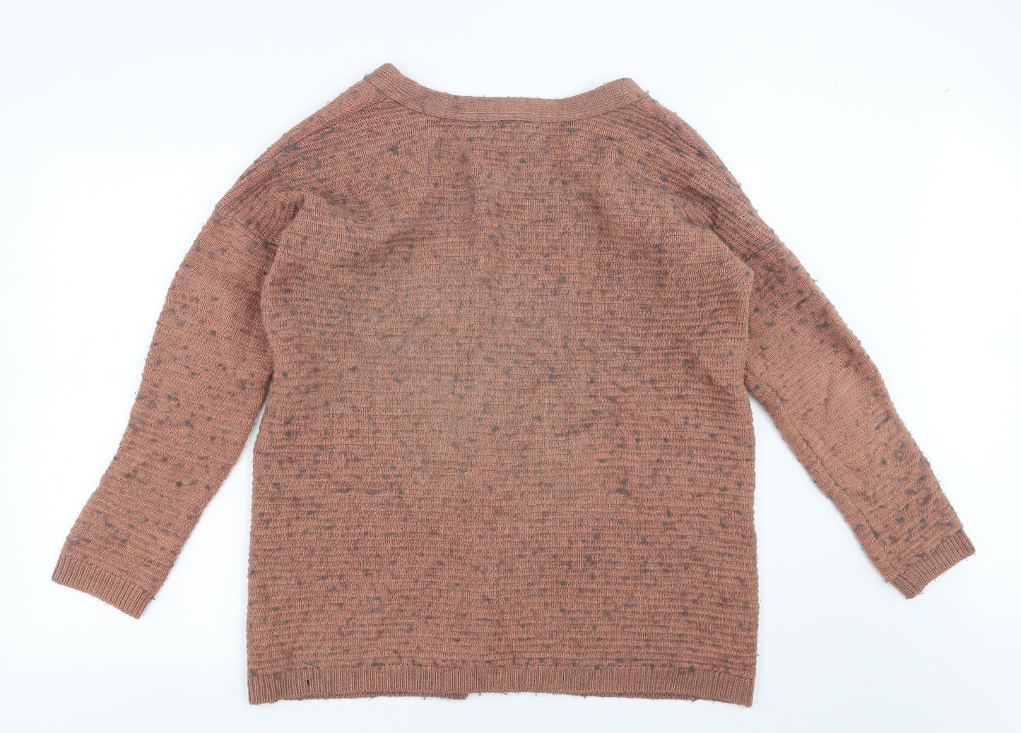 ASOS Womens Brown  Knit Cardigan Jumper Size 8
