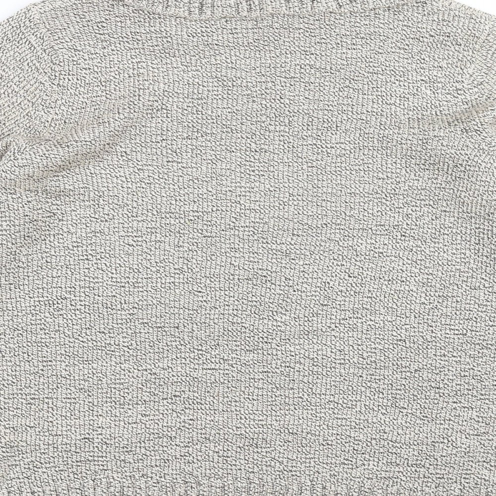 BM collection Womens Beige  Knit Pullover Jumper Size M