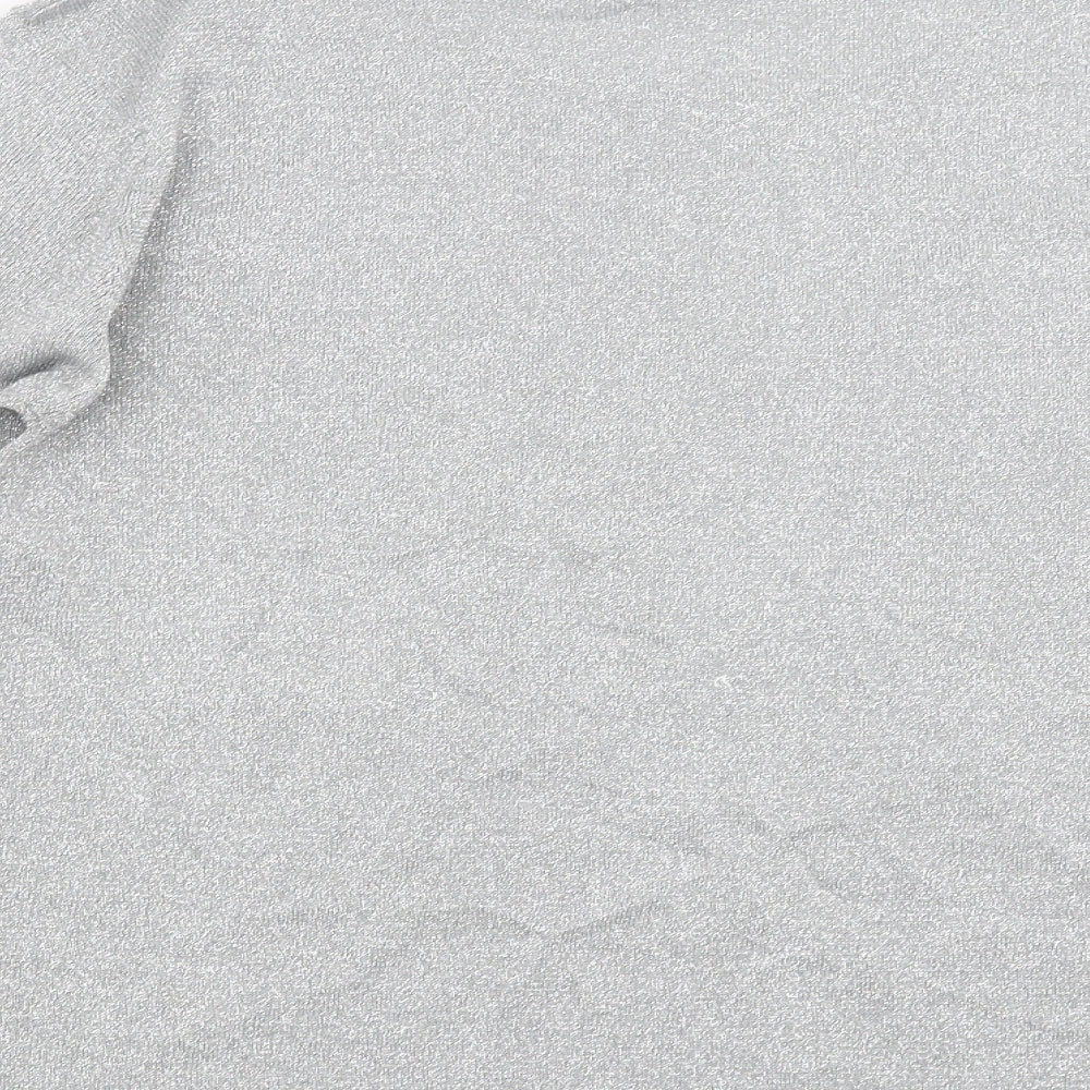 Claire Ashton Womens Silver   Pullover Jumper Size 14  - beaded, sequins