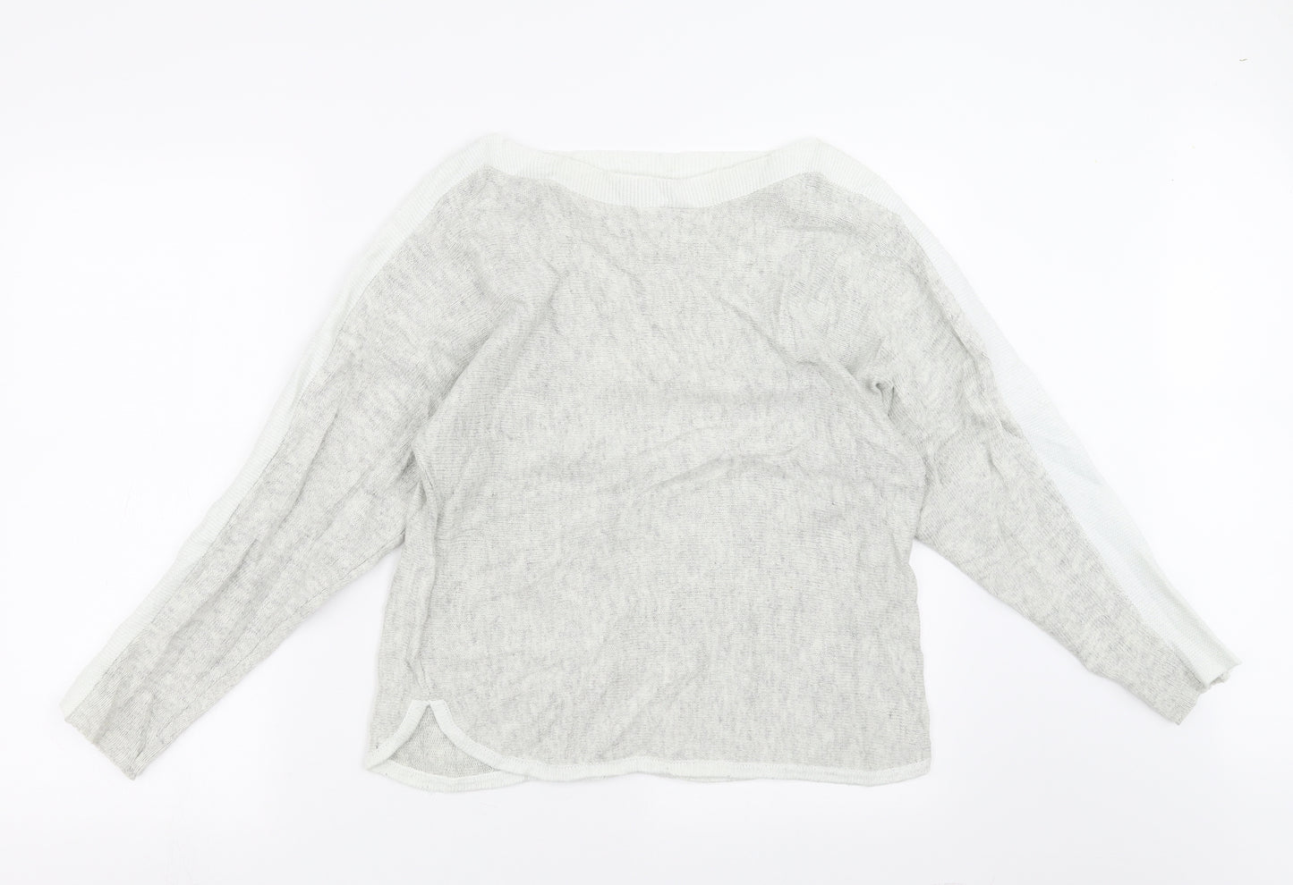 Oasis Womens Grey  Knit Pullover Jumper Size M