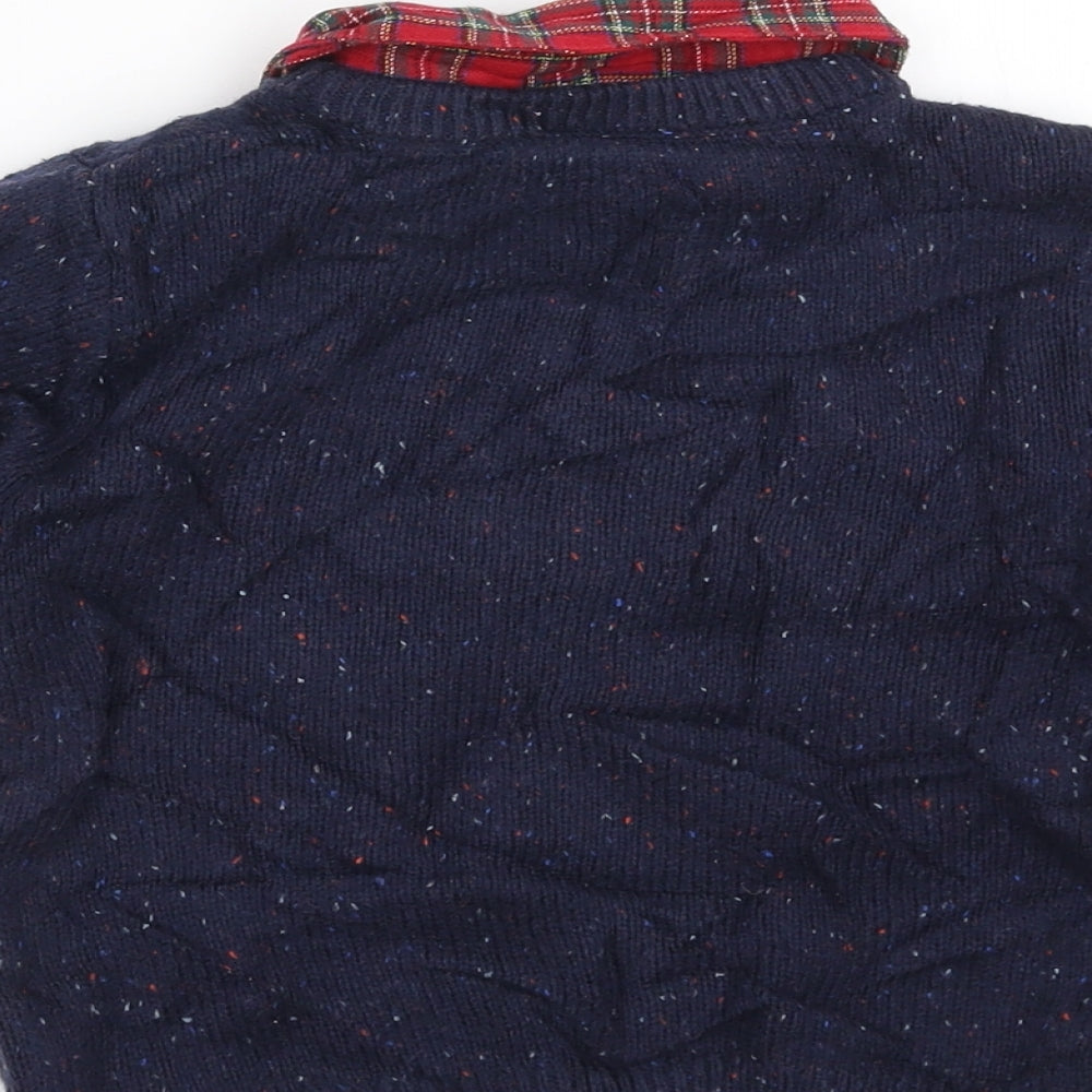 NEXTT Boys Blue   Pullover Jumper Size 18-24 Months