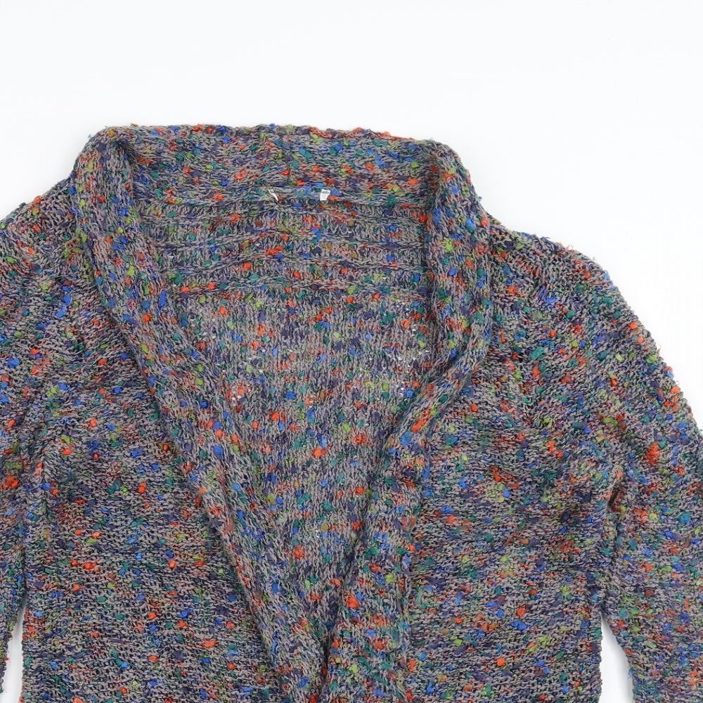 Marks and Spencer Womens Multicoloured   Cardigan Jumper Size 16