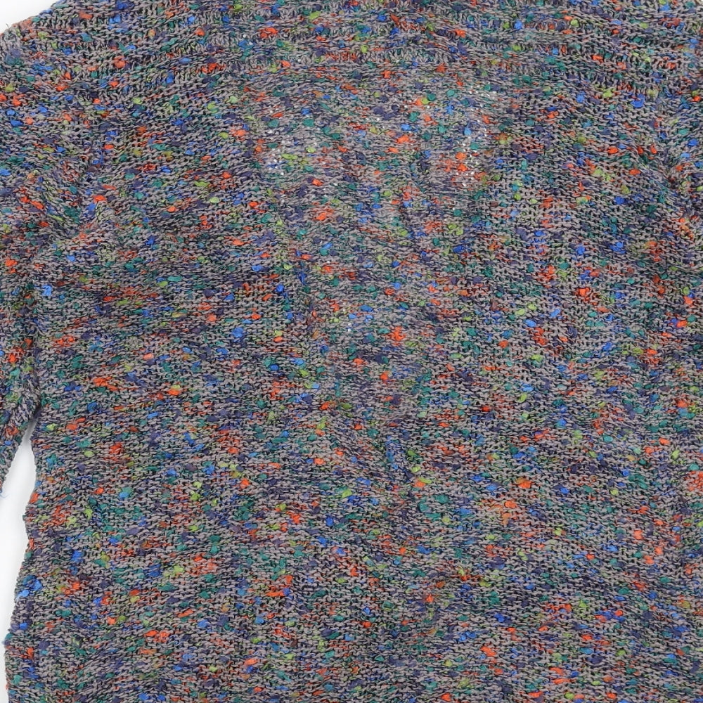 Marks and Spencer Womens Multicoloured   Cardigan Jumper Size 16