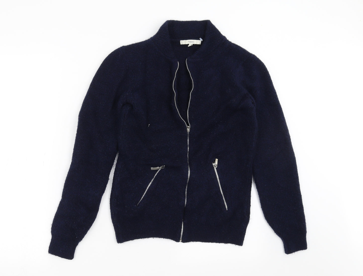 NEXT Womens Blue   Full Zip Jumper Size 6