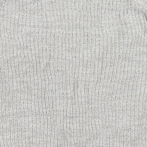 Papaya Womens Grey  Knit Pullover Jumper Size XL