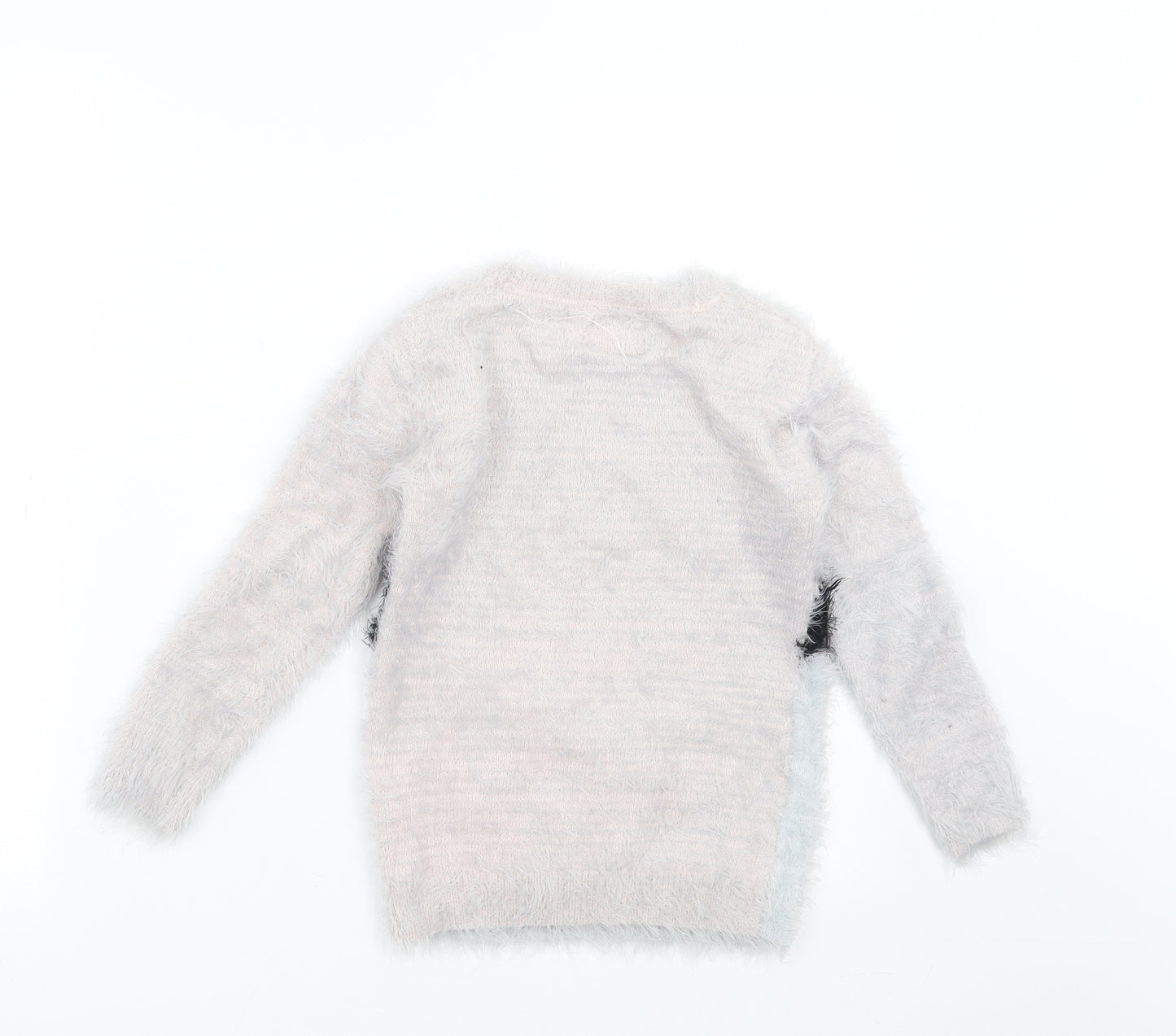 Young Dimension Girls Pink   Pullover Jumper Size 8-9 Years  - penguin
