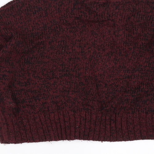 New Look Womens Purple  Knit Pullover Jumper Size S
