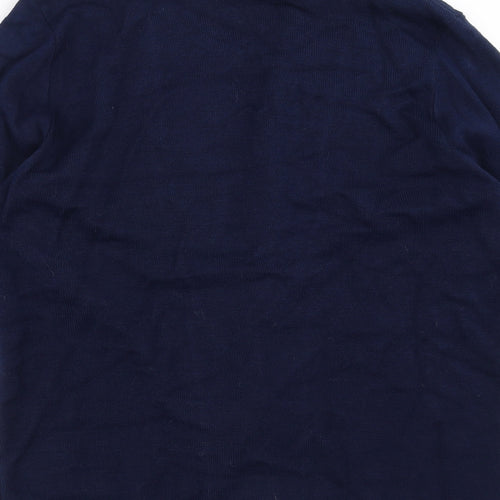 Monique Womens Blue   Cardigan Jumper Size L