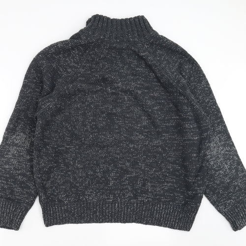 Marks and Spencer Mens Grey  Knit Pullover Jumper Size XL