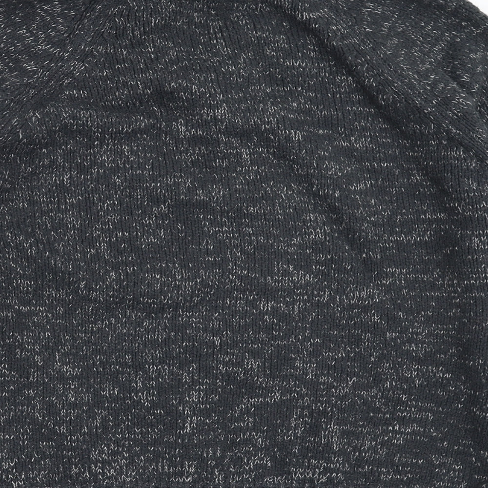 Marks and Spencer Mens Grey  Knit Pullover Jumper Size XL