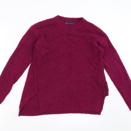 Marks and Spencer Womens Purple  Knit Pullover Jumper Size S