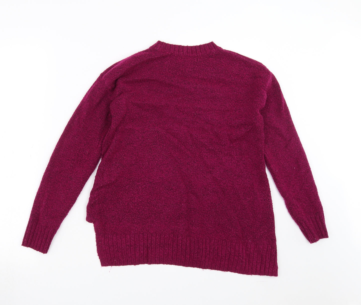 Marks and Spencer Womens Purple  Knit Pullover Jumper Size S