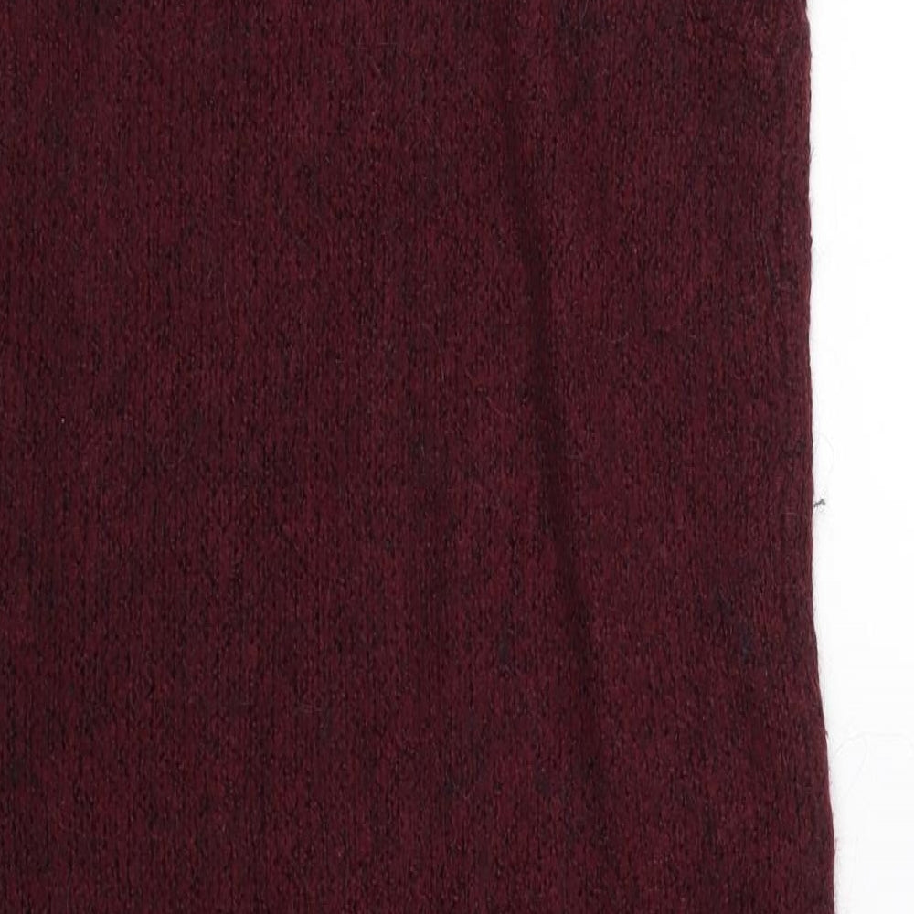 F&F Womens Red  Knit Pullover Jumper Size 14