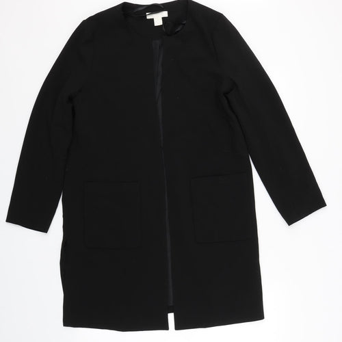 H&M Womens Black   Jacket Suit Jacket Size 10  - Formal Coat