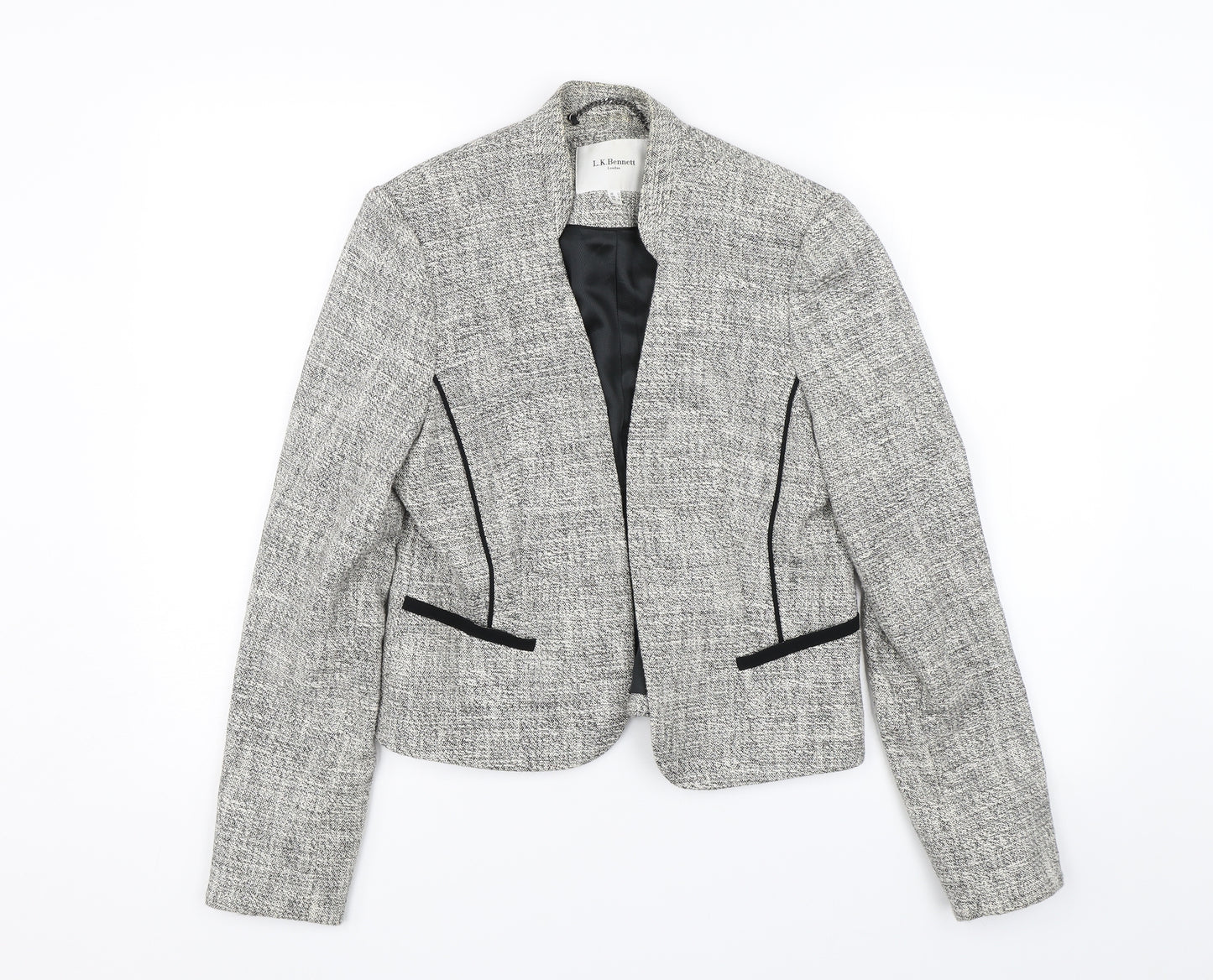 L.K. Bennett Womens Grey   Jacket  Size 12