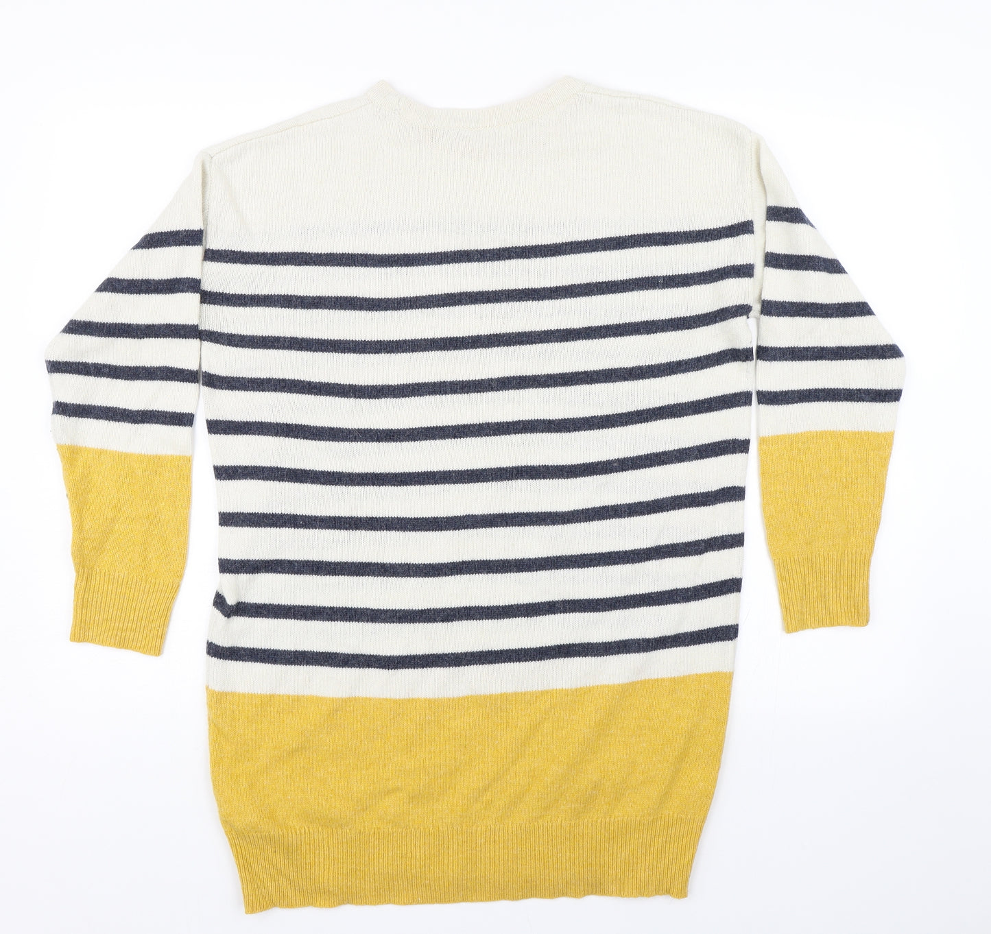 TU Womens Blue Striped  Pullover Jumper Size 10