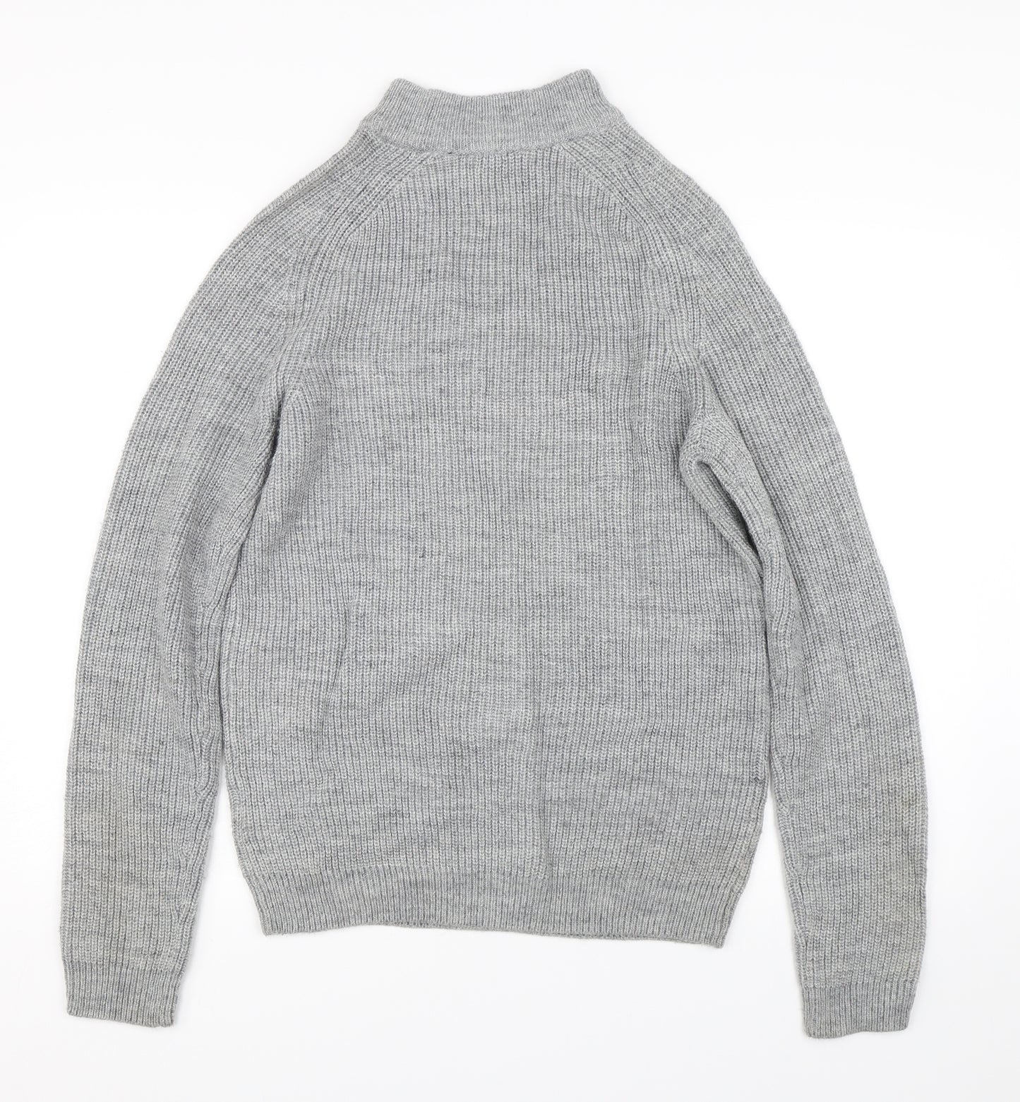 DNM Dissident Womens Grey  Knit Pullover Jumper Size S