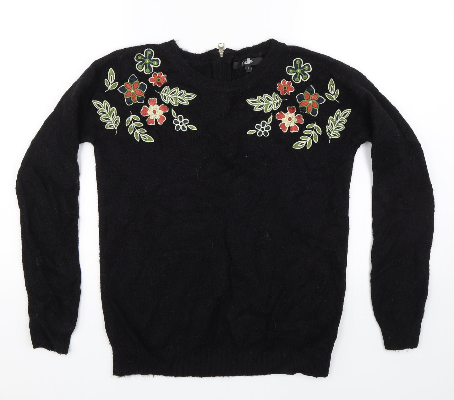 NEXT Womens Black   Pullover Jumper Size 8