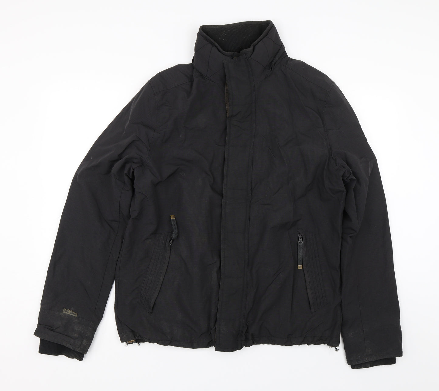 Fatface Mens Black   Rain Coat Coat Size M