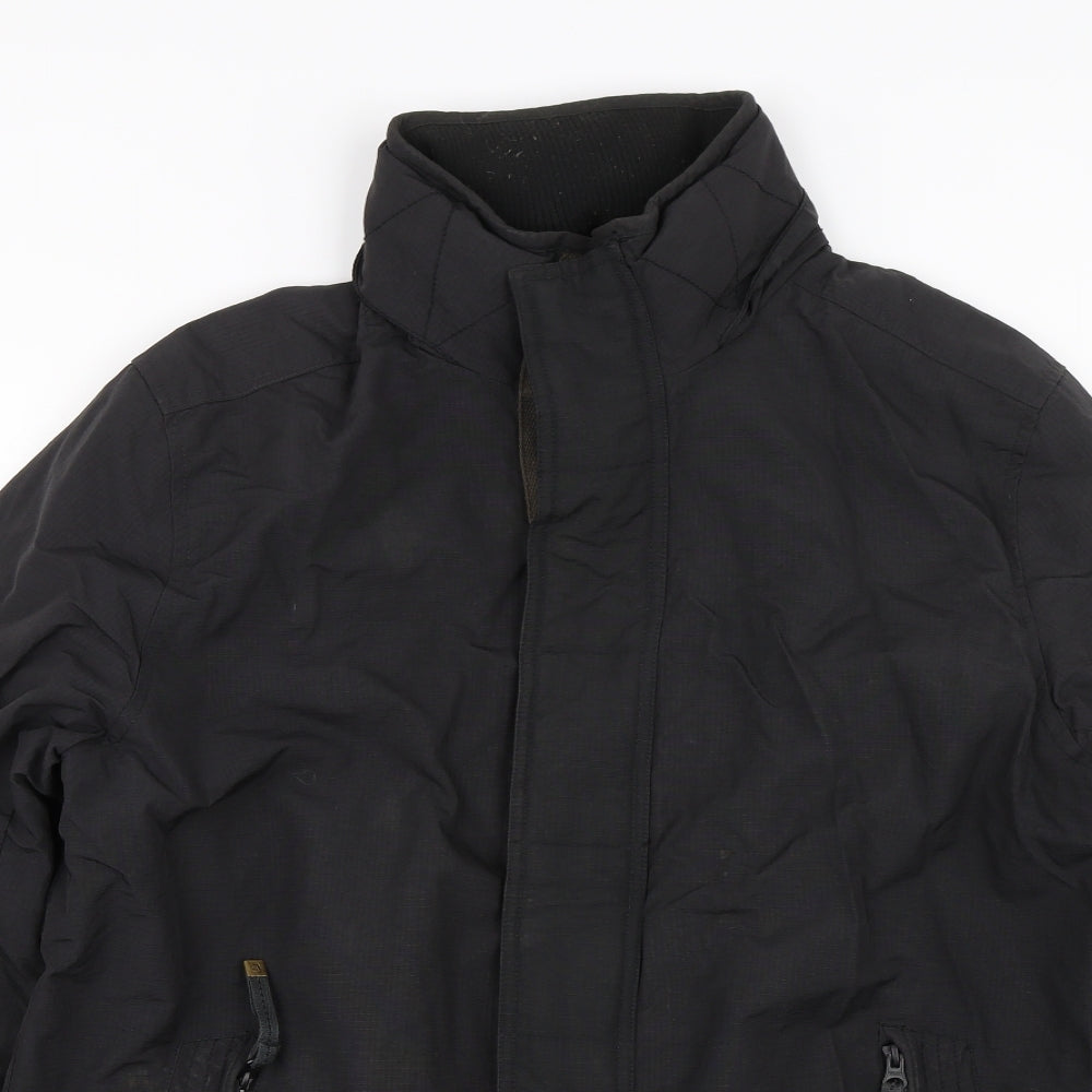 Fatface Mens Black   Rain Coat Coat Size M