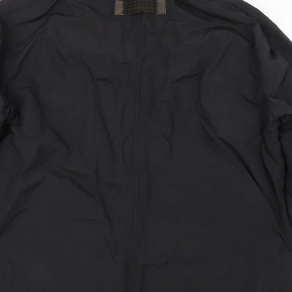 Fatface Mens Black   Rain Coat Coat Size M