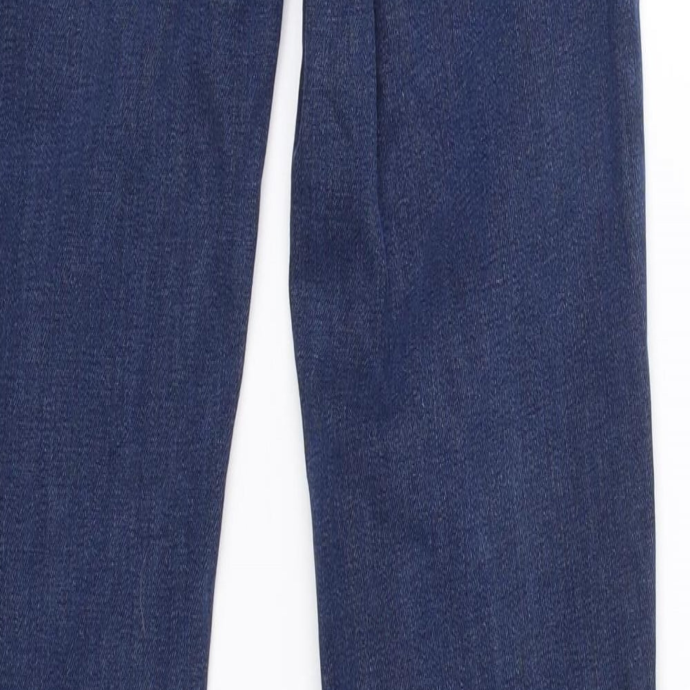 Levis Womens Blue  Denim Skinny Jeans Size 25 L28.5 in