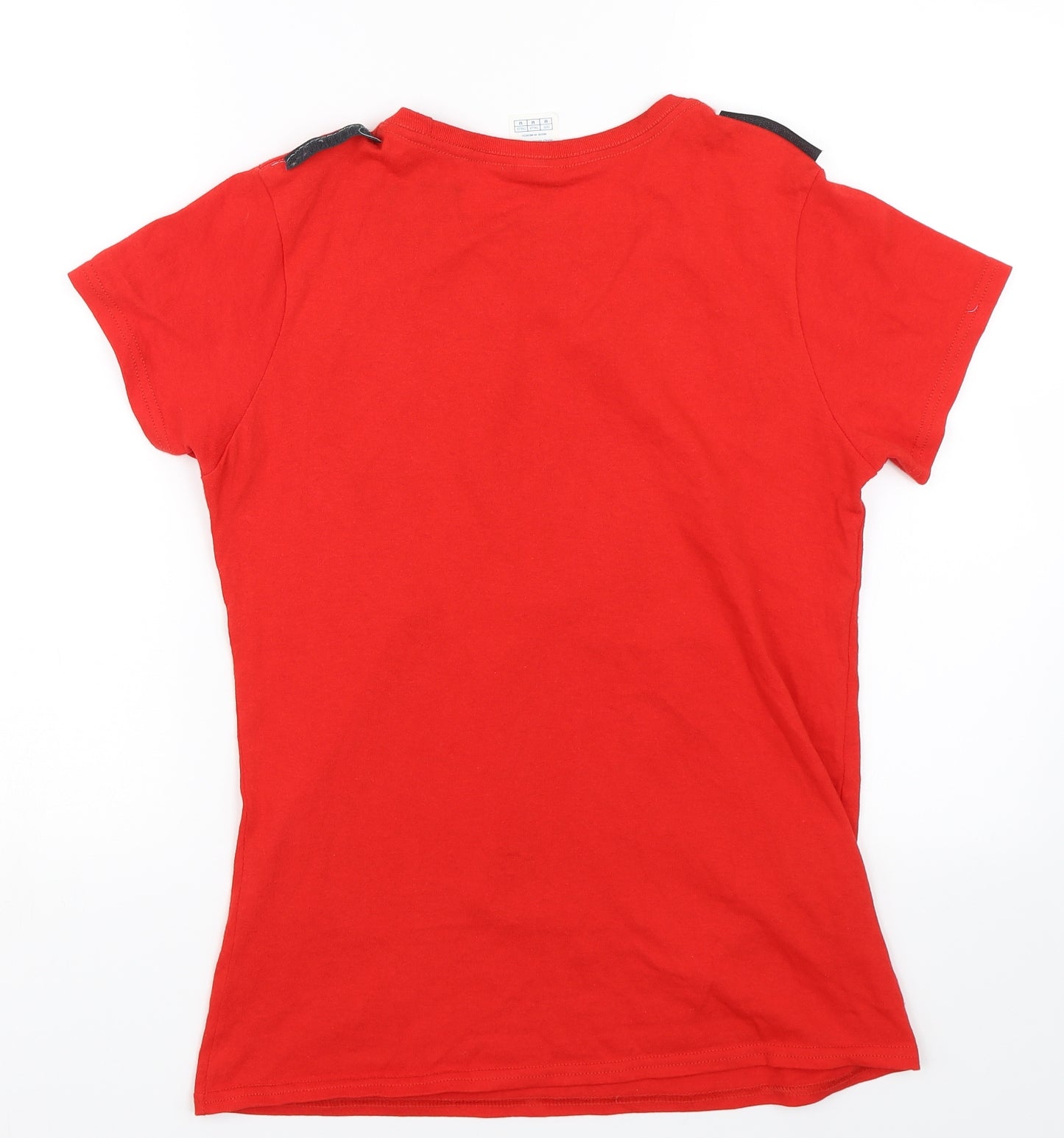 Delta Womens Red   Basic T-Shirt Size M  - Wonderwoman