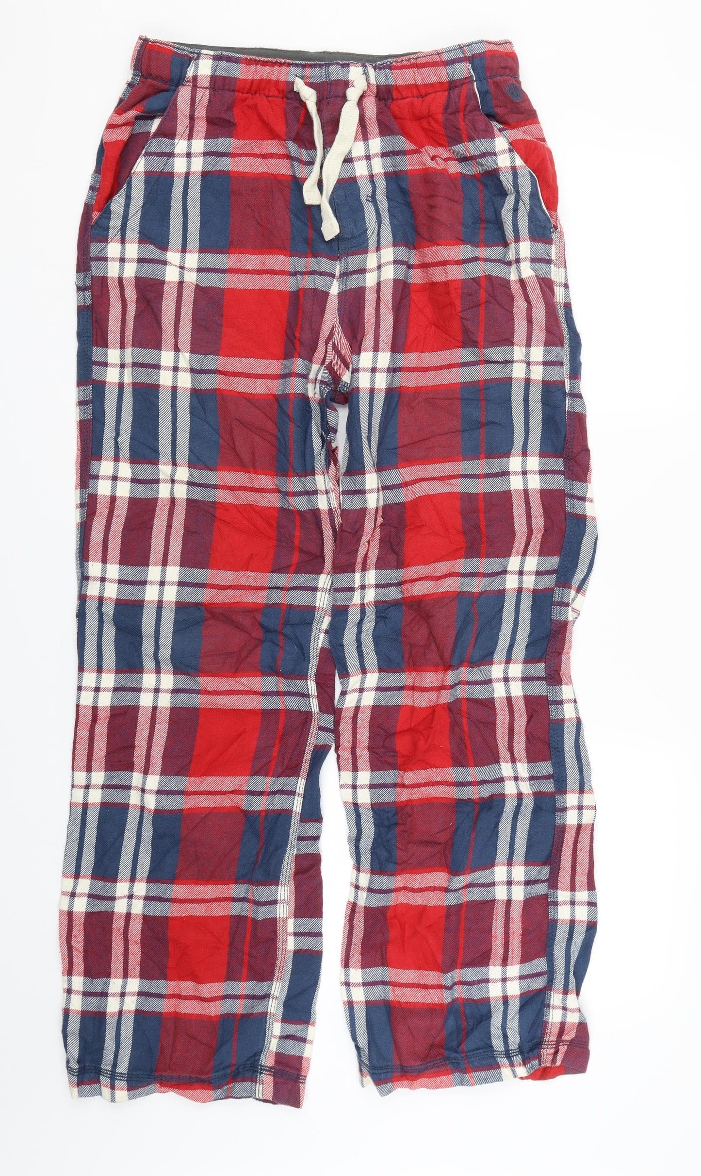 Fatface Mens Red Check   Pyjama Pants Size M
