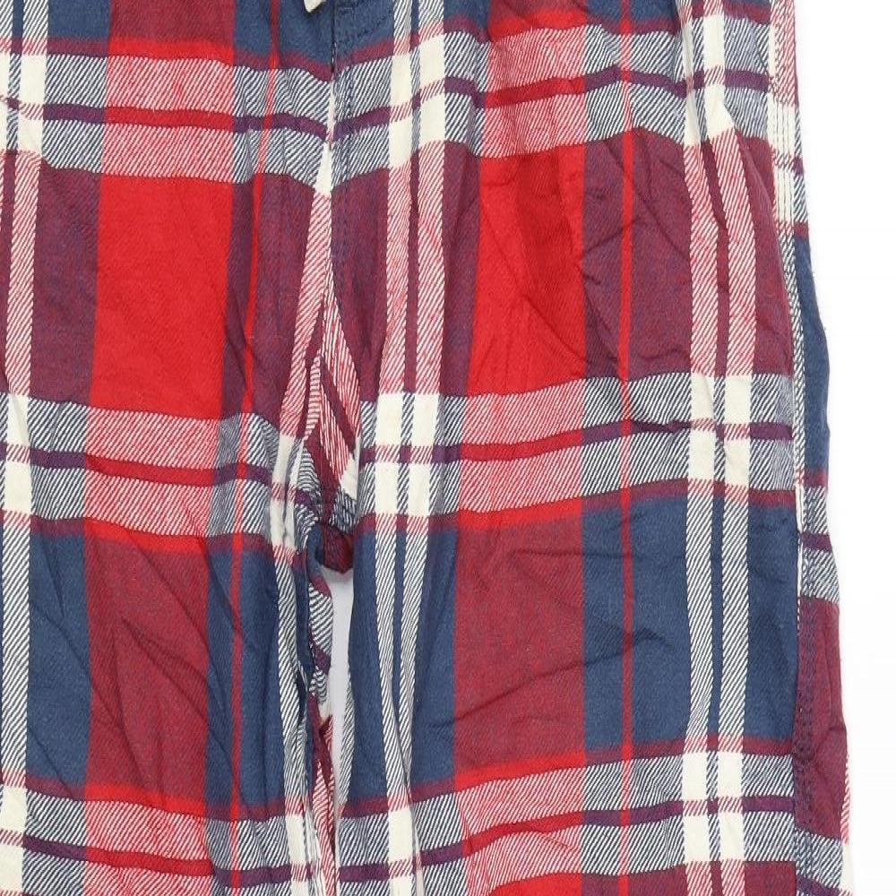 Fatface Mens Red Check   Pyjama Pants Size M